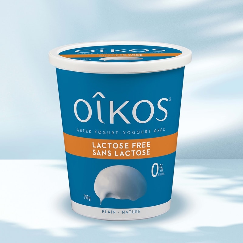Greek Yogurt, Plain, Lactose Free, 0% M.F.