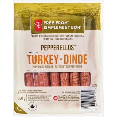 le Choix du Président Pepperellos de dinde Simplement bon 300 g, 4,00 $/100g