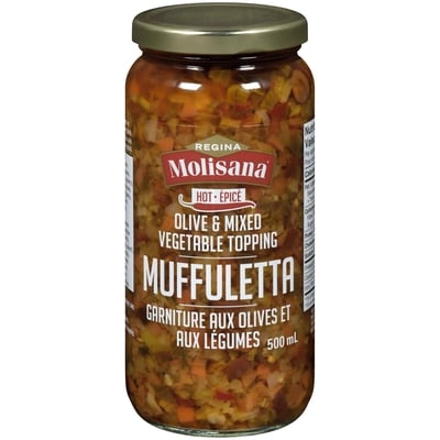 Molisana Tapenade Muffuletta Hot 500 ml, $1.00/100ml