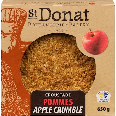 St-Donat St Donat Boulangerie Croustade Pommes 620 g, 1,29 $/100g