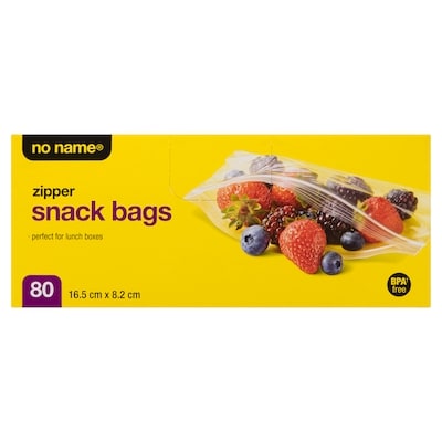 Zipper Snack Bags