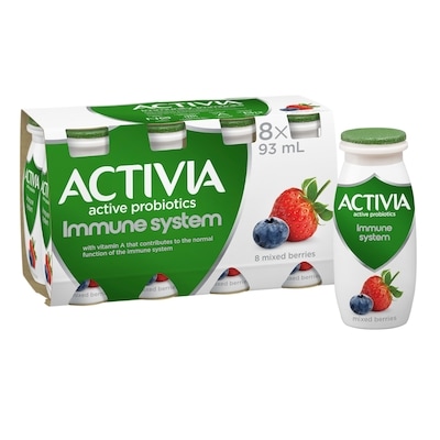 Probiotic Yogurt Drink, Mixed Berries, Immune System