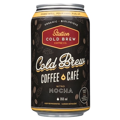 Station Cold Brew Coffee Co. Cold Brew, Nitro Mocha 355 ml, $1.12/100ml