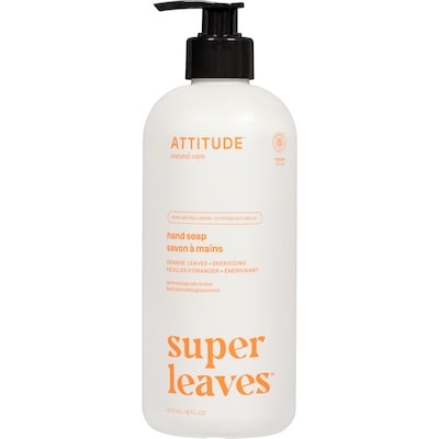 Attitude Super Leaves Natural Hand Soap Orange Leaves 473 ml, $2.01/100ml