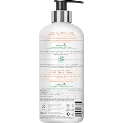 Super Leaves Natural Hand Soap Orange Leaves