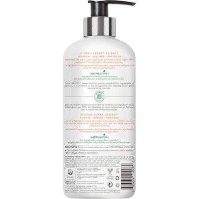 Super Leaves Natural Hand Soap Orange Leaves