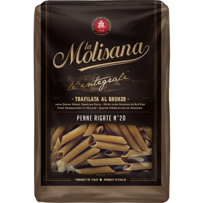 Molisana Whole Wheat Penne Rigate 500 g, $0.80/100g