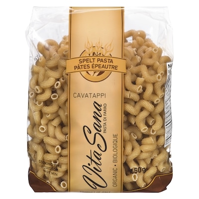 Vita Sana Spelt Pasta Cavatappi 450 g, $1.00/100g