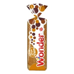 Wonder Sandwich Bread 100% Whole Wheat Thin Sliced 675 g, $0.59/100g