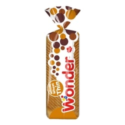 Wonder Sandwich Bread 100% Whole Wheat Thin Sliced 675 g, $0.59/100g