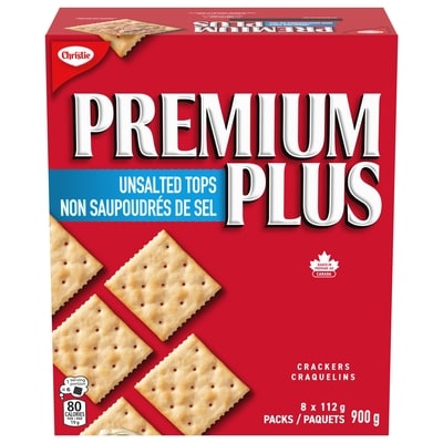 Christie Premium Plus non saupoudrés de sel 900 g, 0,94 $/100g