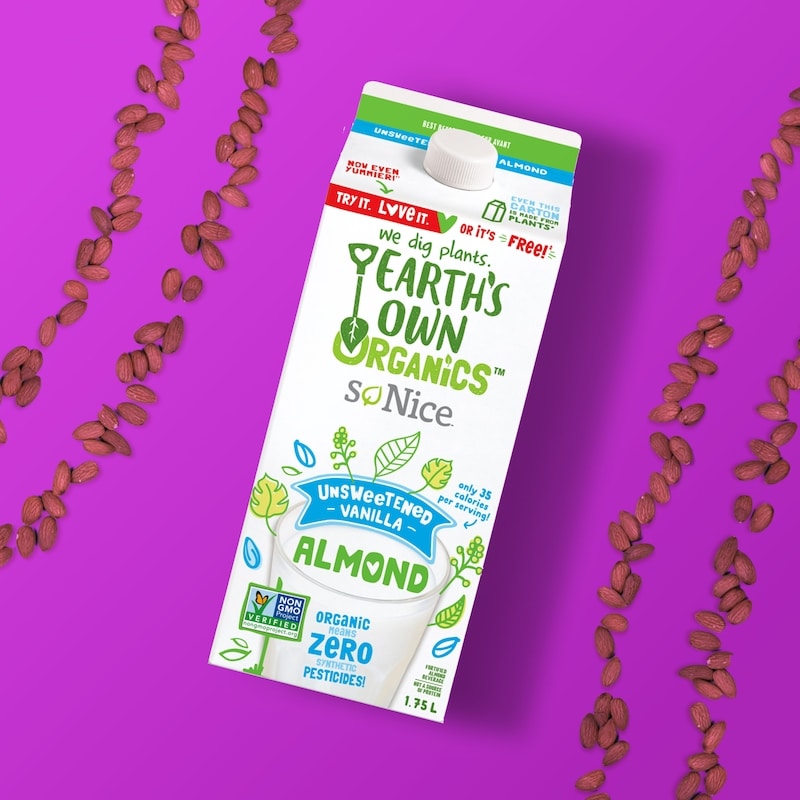 Organic Almond Beverage, Unsweetened Vanilla