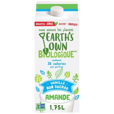 So Nice Boisson à l’amande Vanille non sucrée biologique 1.75 l, 0,24 $/100ml