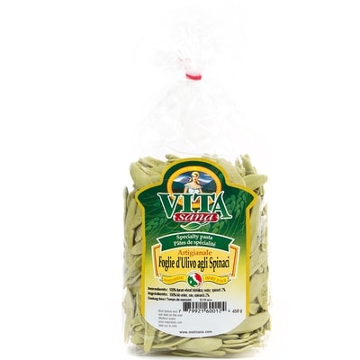 Vita Sana Specialty Pasta Artigianale Foglie D'Ulivo Agli Spinaci 450 g, $0.89/100g