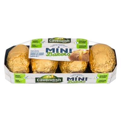 null CavendishFarms Mini Bakers 4 Russet Potatoes 1 ea, $2.99/1ea