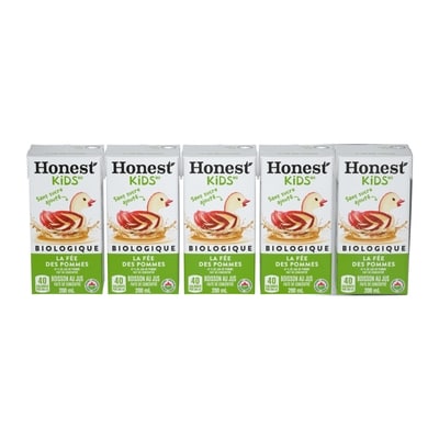 Honest Kids Boîte de Jus Pomme 5x200.0 ml, 0,55 $/100ml