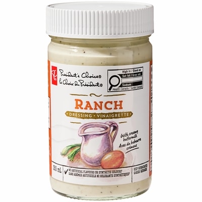 le Choix du Président Vinaigrette Ranch 355 ml, 1,55 $/100ml