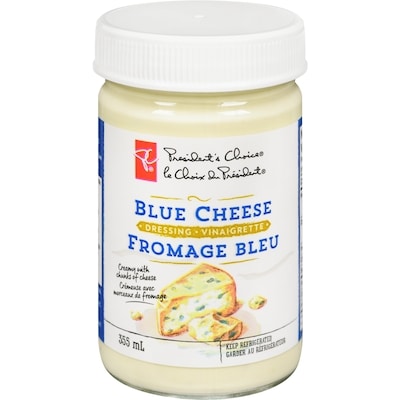 President's Choice Blue Cheese Dressing 355 ml, $1.55/100ml