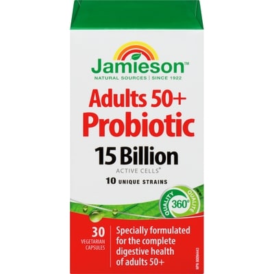 Jamieson Probiotic Complex for Adult 50+ 30 ea, $0.63/1ea