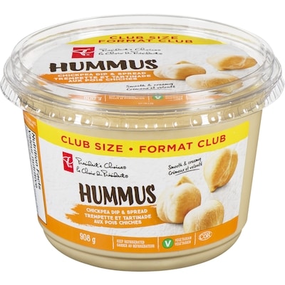 le Choix du Président Hummus 908 g, 1,32 $/100g