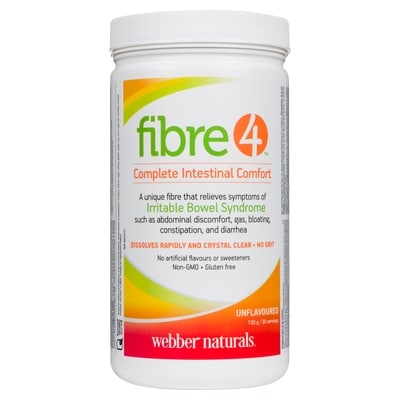 Webber Naturals Fibre 4, sans saveur 150 g, 18,99 $/100g