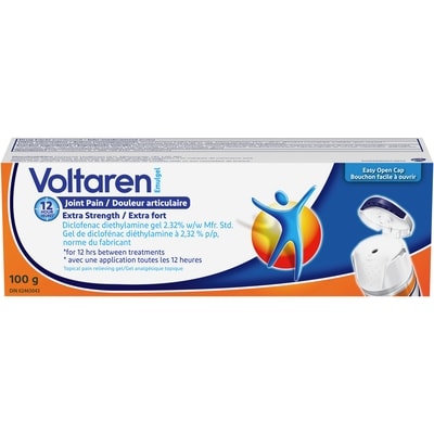 Voltaren Emulgel Joint Pain Extra Strength 100 g, $19.99/100g