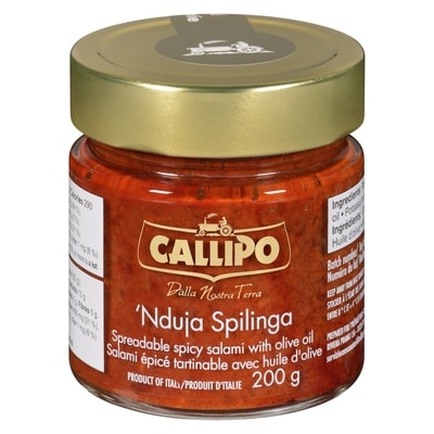 Callipo Saucisson Piquant Calabrais 'Nduja 190 g, 5,26 $/100g