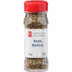 President's Choice Basil 16 g, $40.56/100g