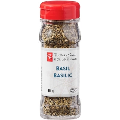 President's Choice Basil 16 g, $40.56/100g