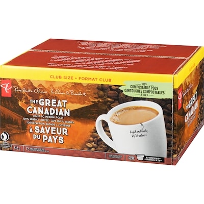 Cartouches individuelles de café K-Cup torréfaction blonde à moyenne À saveur du pays