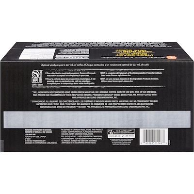 Gourmet West Coast Dark Roast Single Serve K-cup Coffee Pods