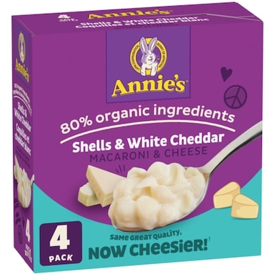 Annie's Macaroni & Cheese, White Cheddar 680 g, $1.47/100g