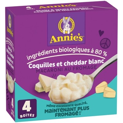 Annie's Macaroni au fromage, cheddar blanc 680 g, 1,47 $/100g