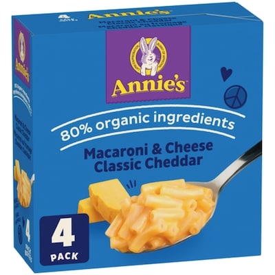 Annie's Macaroni & Cheese, Classic Cheddar 680 g, $1.47/100g