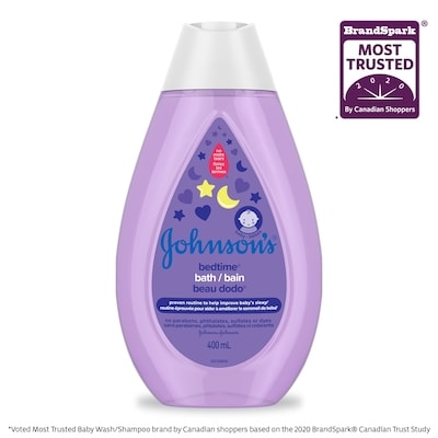 Johnson & Johnson Baby Bedtime Bath Wash Baby Wash 400 ml, $1.50/100ml