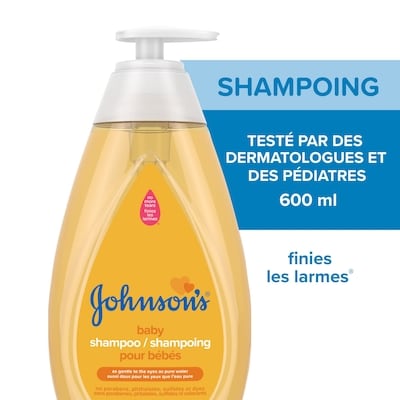 Johnson & Johnson Shampoing pour bébés 600 ml, 1,22 $/100ml