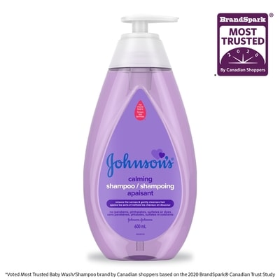 Johnson & Johnson Baby Calming Shampoo 600 ml, $1.22/100ml