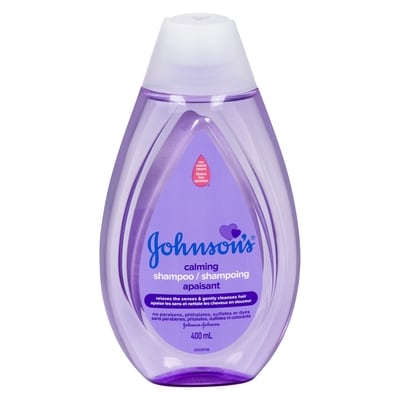 Johnson & Johnson Baby Shampoo Calming Shampoo Paraben Free 400 ml, $1.49/100ml