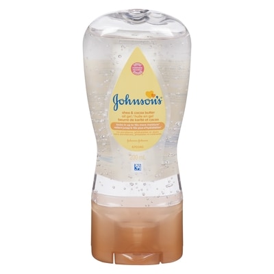 Johnson & Johnson Huile en gel Beurre de karité et cacao 192 ml, 3,90 $/100ml
