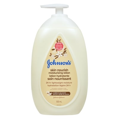 Johnson & Johnson Johnson's Skin Nourish Vanilla Oat Lotion 500 ml, $1.60/100ml