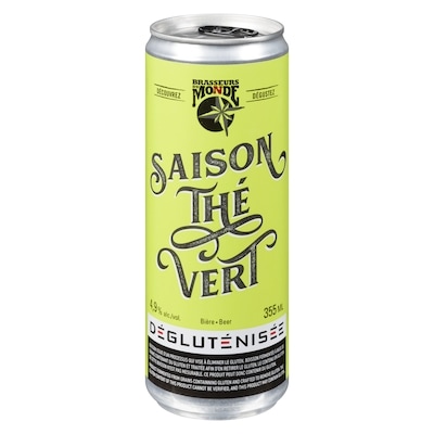 null Brasseurs du Monde Beer Saison Thé Vert (ID required at pick-up) 355 ml, $0.84/100ml