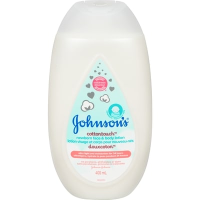 Johnson & Johnson Johnson's Newborn Face & Body Lotion  400 ml, $2.00/100ml