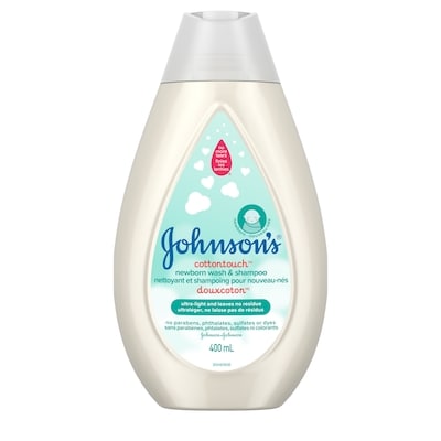Johnson & Johnson Nettoyant et shampoing JOHNSON’S DOUXCOTONMC 400 ml, 2,12 $/100ml