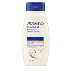 Aveeno Skin Relief Body Wash with Coconut Scent Sensitive Skin 532 ml, $2.44/100ml