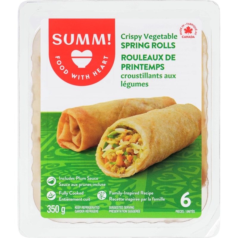 Crispy Vegetable Spring Rolls 