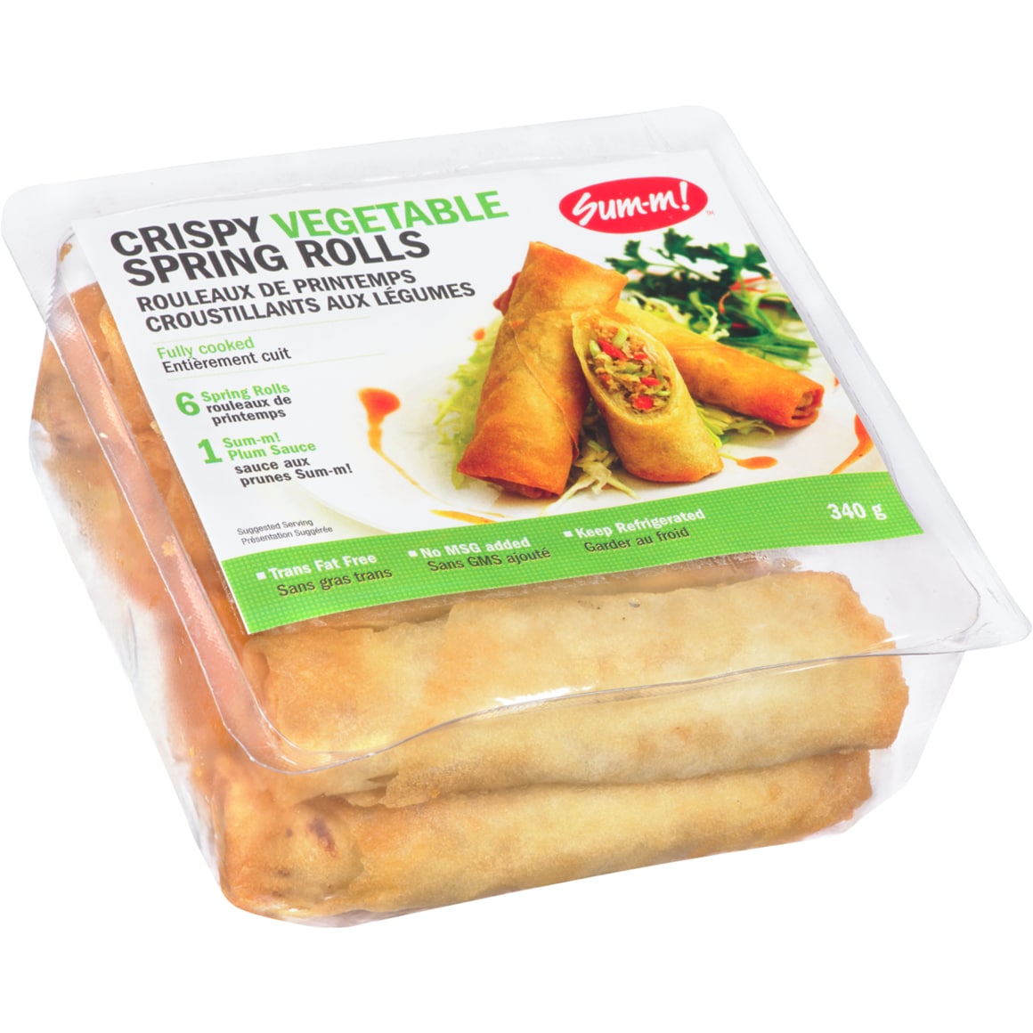 Crispy Vegetable Spring Rolls 