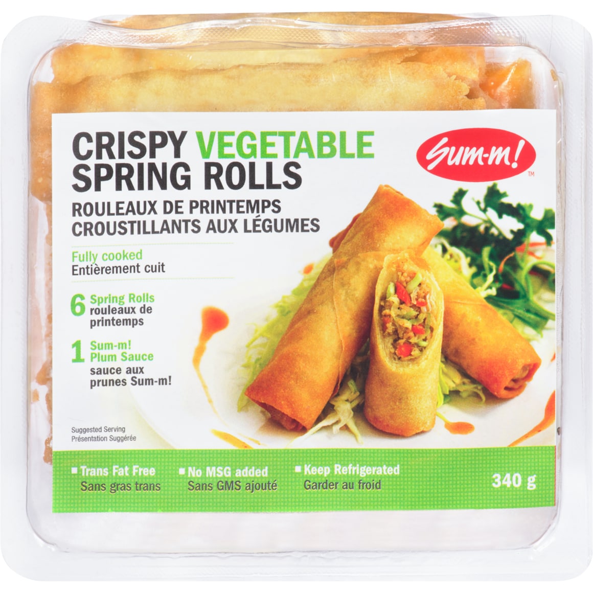 Crispy Vegetable Spring Rolls 