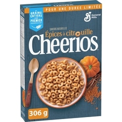 General Mills Céréales aux épices à citrouille 306 g, 1,63 $/100g