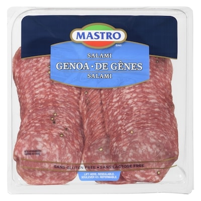 Mastro Salami Genoa 375 g, $3.06/100g