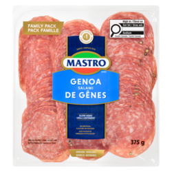 Mastro Salami de Gênes 375 g, 3,33 $/100g